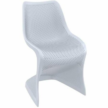 SIESTA Bloom Dining Chair Silver Gray, 2PK ISP048-SIL